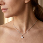D'Joy - Moissanite Twin Pear Pendant with Chain (Size 18) in Rhodium Overlay Sterling Silver 1.50 Ct._4506966_1
