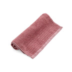 LIVMORE 2-Piece Bamboo Towel & Sherpa Fleece Checked Socks Christmas Gift Set - Red & Black_4507693_4