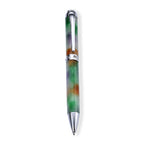 Set of 2 - Multi Jade & White Glass Pen with Stretchable Bracelet (Size - 7.5) 300.00 Ct._4509241_2