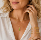 D'Joy - Peridot Pendant in Yellow Gold Plated Sterling Silver with Chain (Size 20) 1.50 Ct._4510666_2