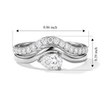 D'Joy Set of 2 - Moissanite Stackable Ring in Rhodium Overlay Sterling Silver_4512352_5