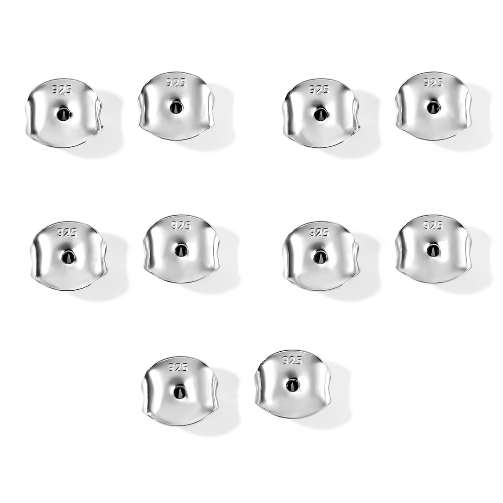 Set of 5 - Push Post in Sterling Silver_4520228
