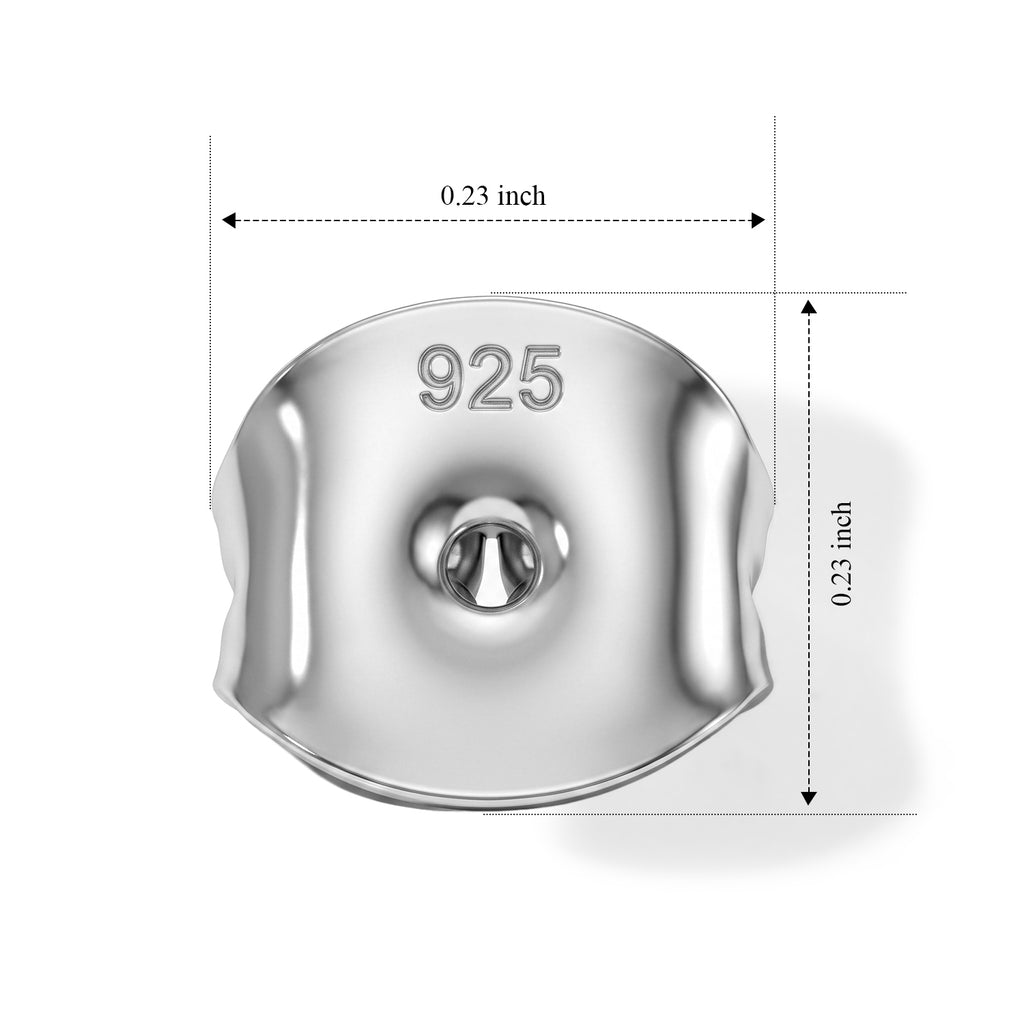 Set of 5 - Push Post in Sterling Silver_4520228_2