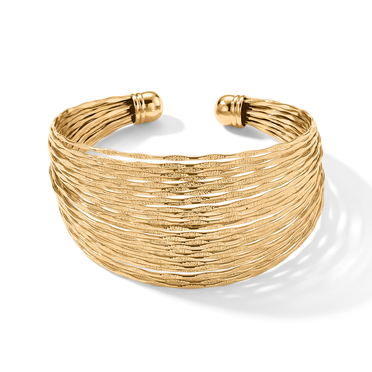 Manhattan Close Out - Cuff Bangle (Size 7-7.5) &amp; Adjustable Ring (Size O to Q) Set 4521626 2