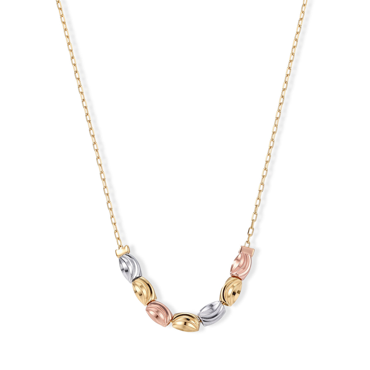 Set of 2 - Necklace and Twisted Hoop Earring 4521643 2