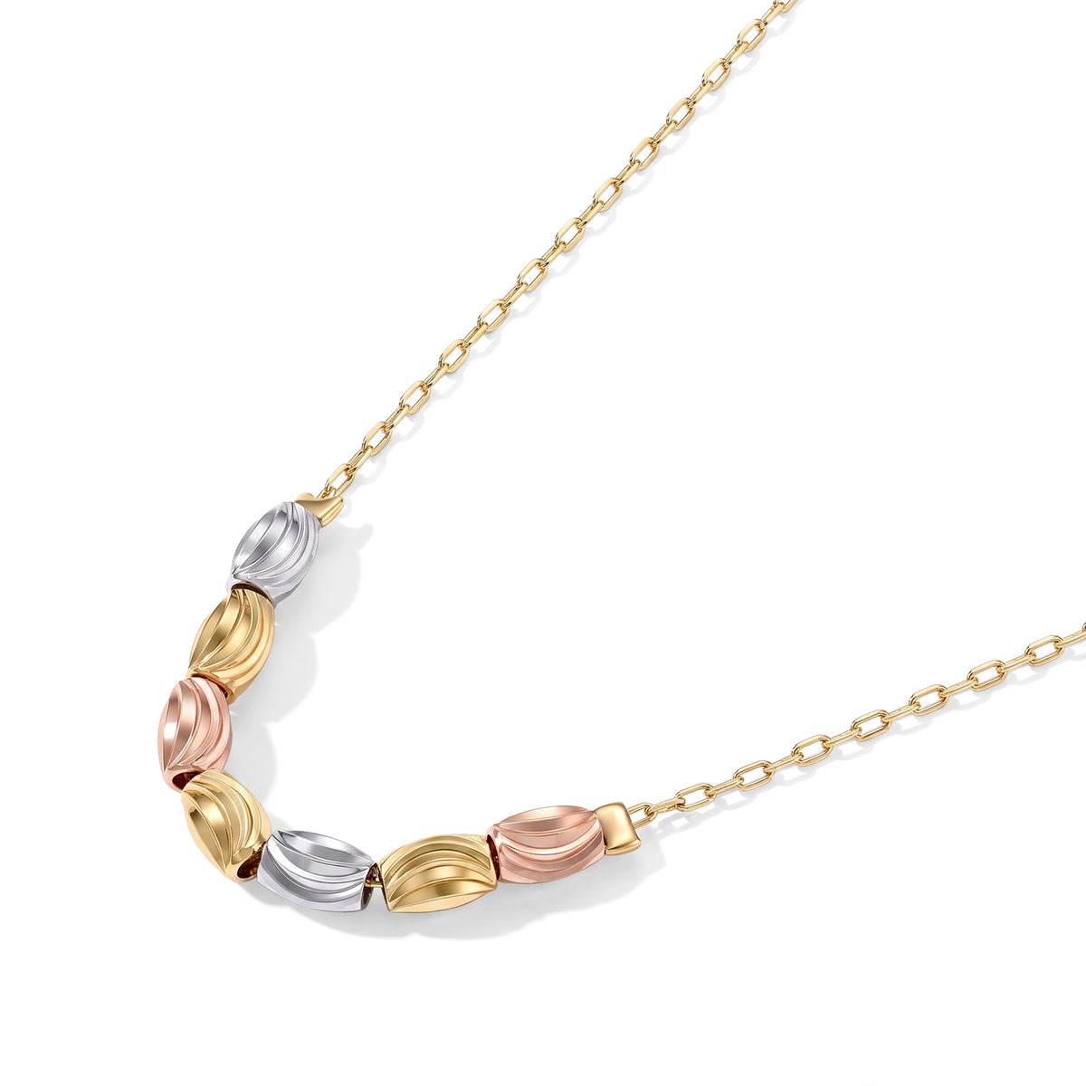 Set of 2 - Necklace and Twisted Hoop Earring 4521643 3