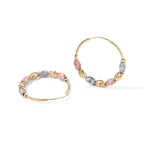 2 Piece Set -  Fancy Necklace and Fancy Earring Pure Yellow Brass_4521643_6