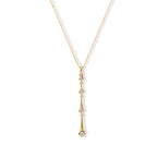 Lucy Q - Lab Grown Diamond (SI/G-H) Pendant with Chain (Size 20) in 18K Vermeil Yellow Gold Plated Sterling Silver 0.25 Ct._4526906