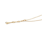 Lucy Q - Lab Grown Diamond (SI/G-H) Pendant with Chain (Size 20) in 18K Vermeil Yellow Gold Plated Sterling Silver 0.25 Ct._4526906_3