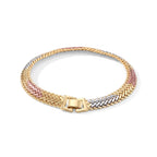 2 Piece Set -  Fancy Bracelet and Earring Pure Yellow Brass_4528138_3