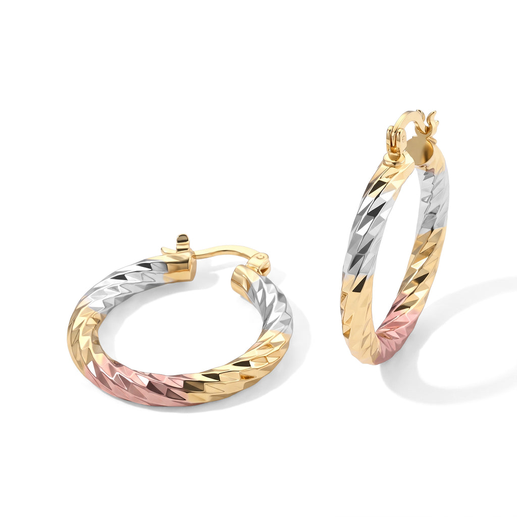 2 Piece Set -  Fancy Bracelet and Earring Pure Yellow Brass_4528138_5