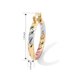 2 Piece Set -  Fancy Bracelet and Earring Pure Yellow Brass_4528138_7