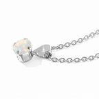 Ethiopian Opal Pendant with Chain (Size 20) in Platinum Overlay Sterling Silver  0.600  Ct._4531225_3