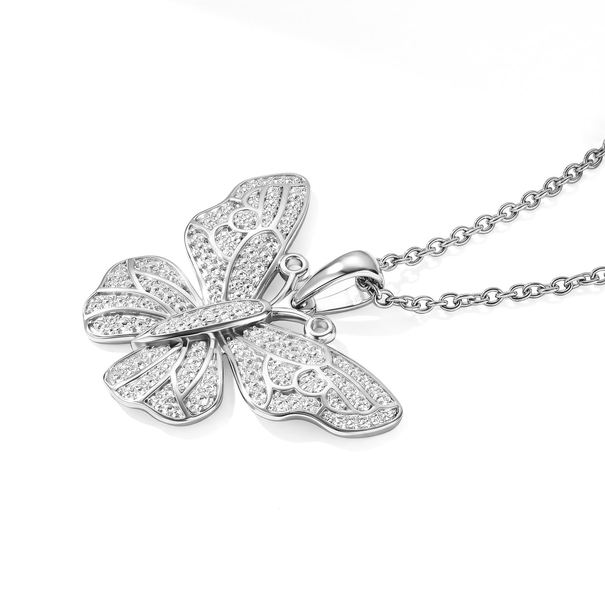 EverTrue - Natural White Diamond Pendant with Chain (Size 20) 4532248 3