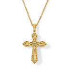 D'Joy - AAA Ethiopian Opal & White Zircon Pendant in Yellow Gold Plated Sterling Silver with Chain (Size 20)_4533627_4