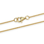 D'Joy - Moissanite Pendant with Chain (Size 18) in Yellow Gold Plated Sterling Silver 1.50 Ct._4539007_5