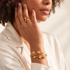 2 Piece Set -  Bangle and Ring Pure Yellow Brass_4539433_1