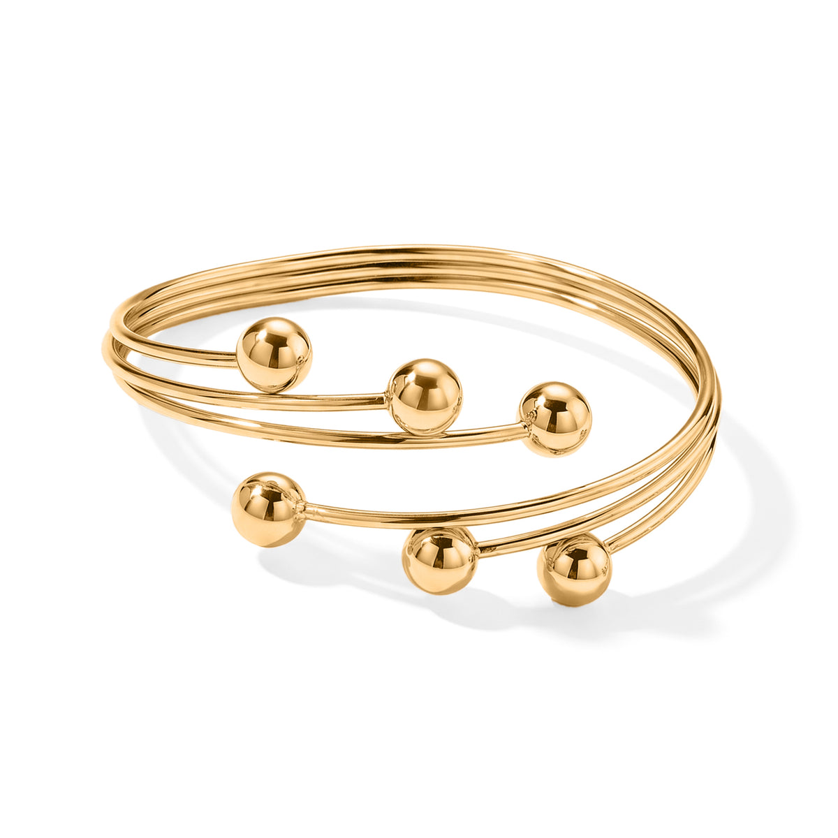 Multi-Strand Bangle (Size 7-7.5) and Adjustable Ring (Size - I to R) Set 4539433 2
