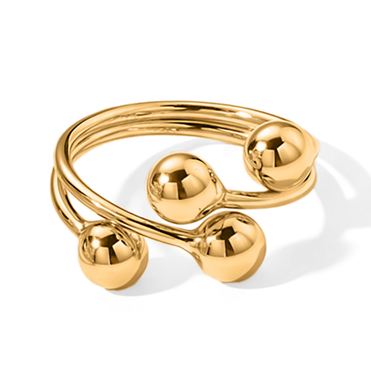 Multi-Strand Bangle (Size 7-7.5) and Adjustable Ring (Size - I to R) Set 4539433 3