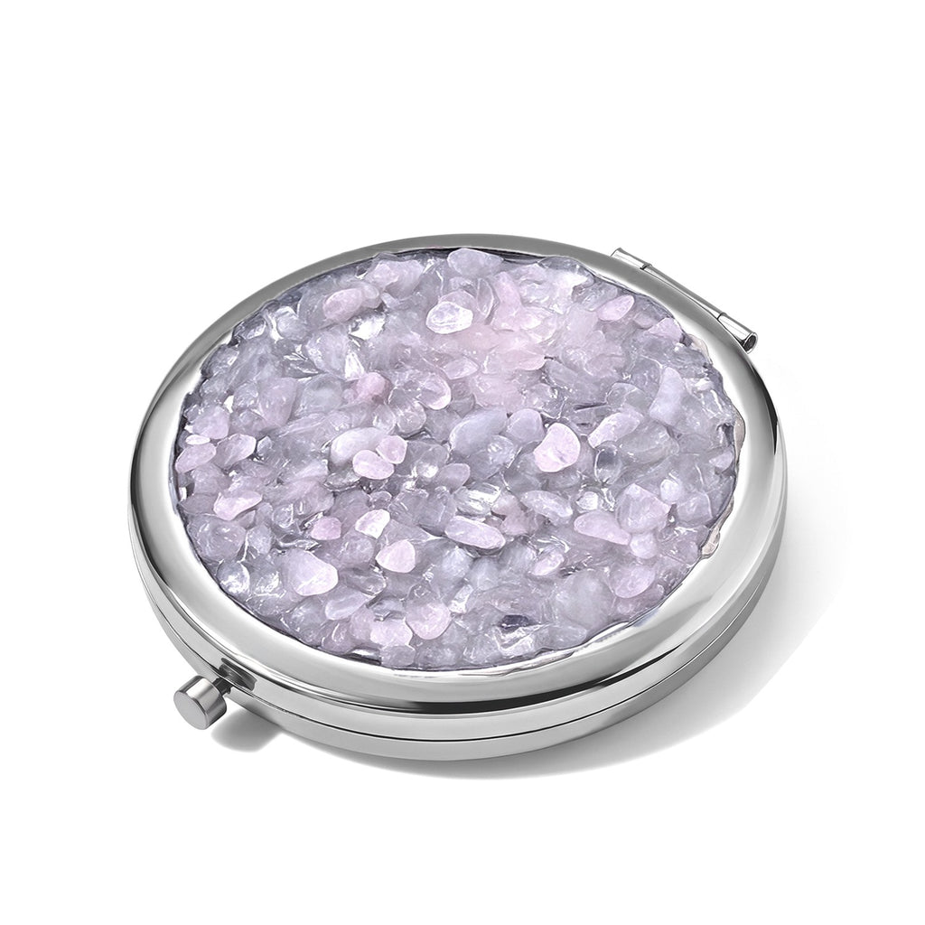 2 Piece Set -  Rose Quartz,  Glass Accessories,Pendant with Chain (Size 20) 130.00ct  130.000  Ct._4539503_6