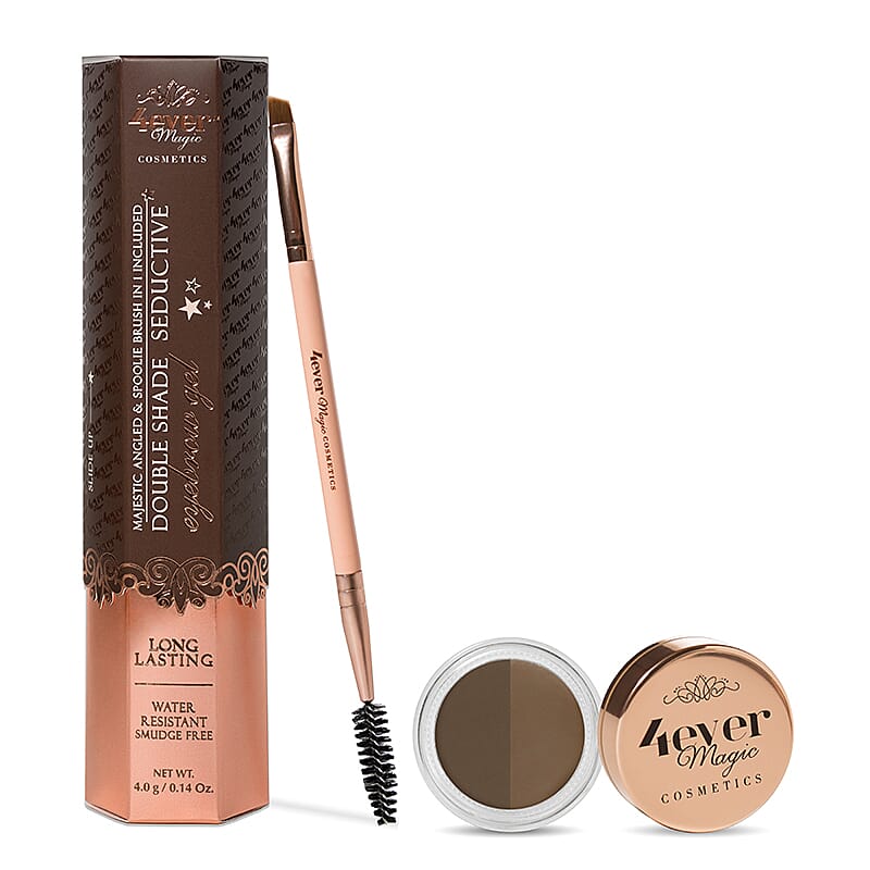 4Ever Magic Cosmetics Double Shade Eyebrow Gel and Brush - Blonde 7173757 0