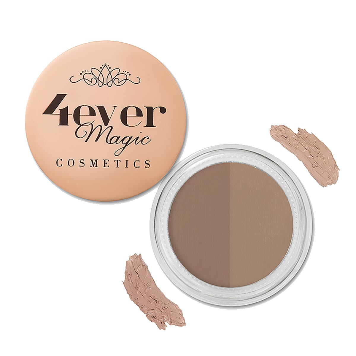 4Ever Magic Cosmetics Double Shade Eyebrow Gel and Brush - Blonde 7173757 2