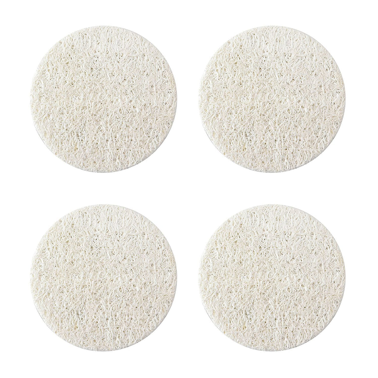 Biodegradable 8 Piece Set - 4 Pack of Fish Dispongeables &amp; 4 Circular Discrubbables - Yellow &amp; White 8960579 8