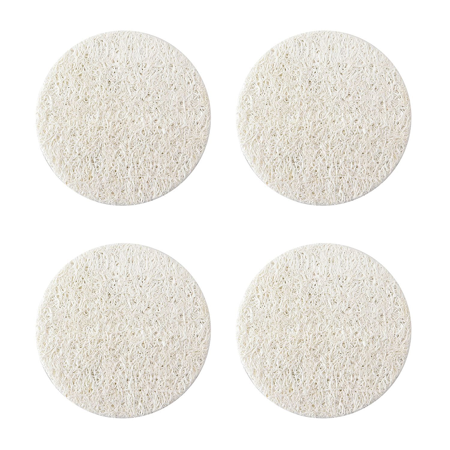 Biodegradable 8 Piece Set - 4 Pack of Fish Dispongeables &amp; 4 Circular Discrubbables - Yellow &amp; White 8960579 13