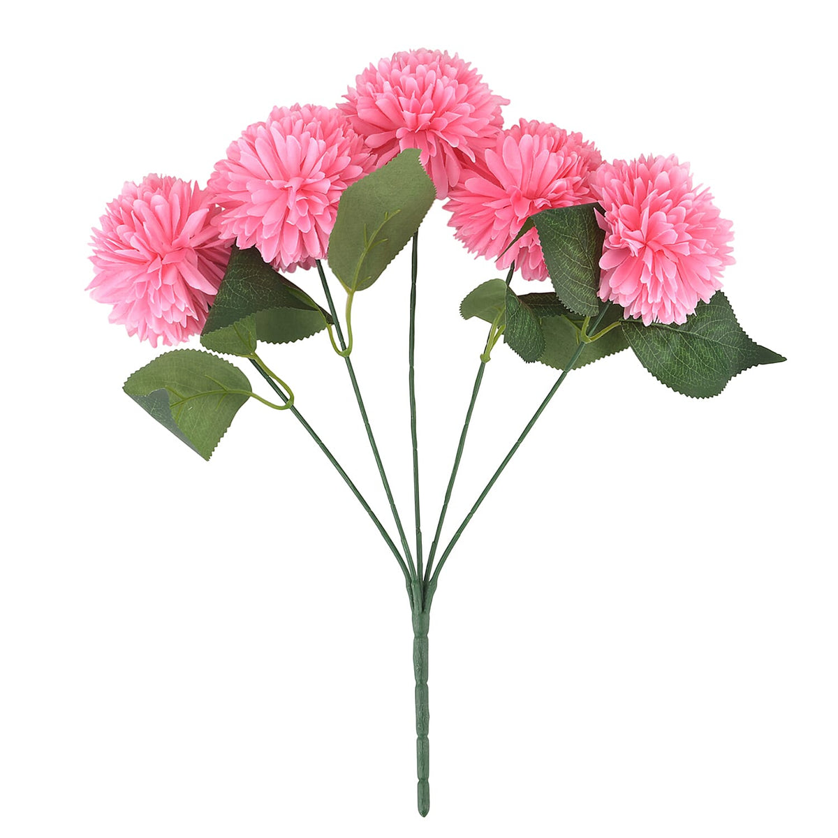 5-Heads Artificial Flower Bouquet (43cm) - Pink 8377554 0