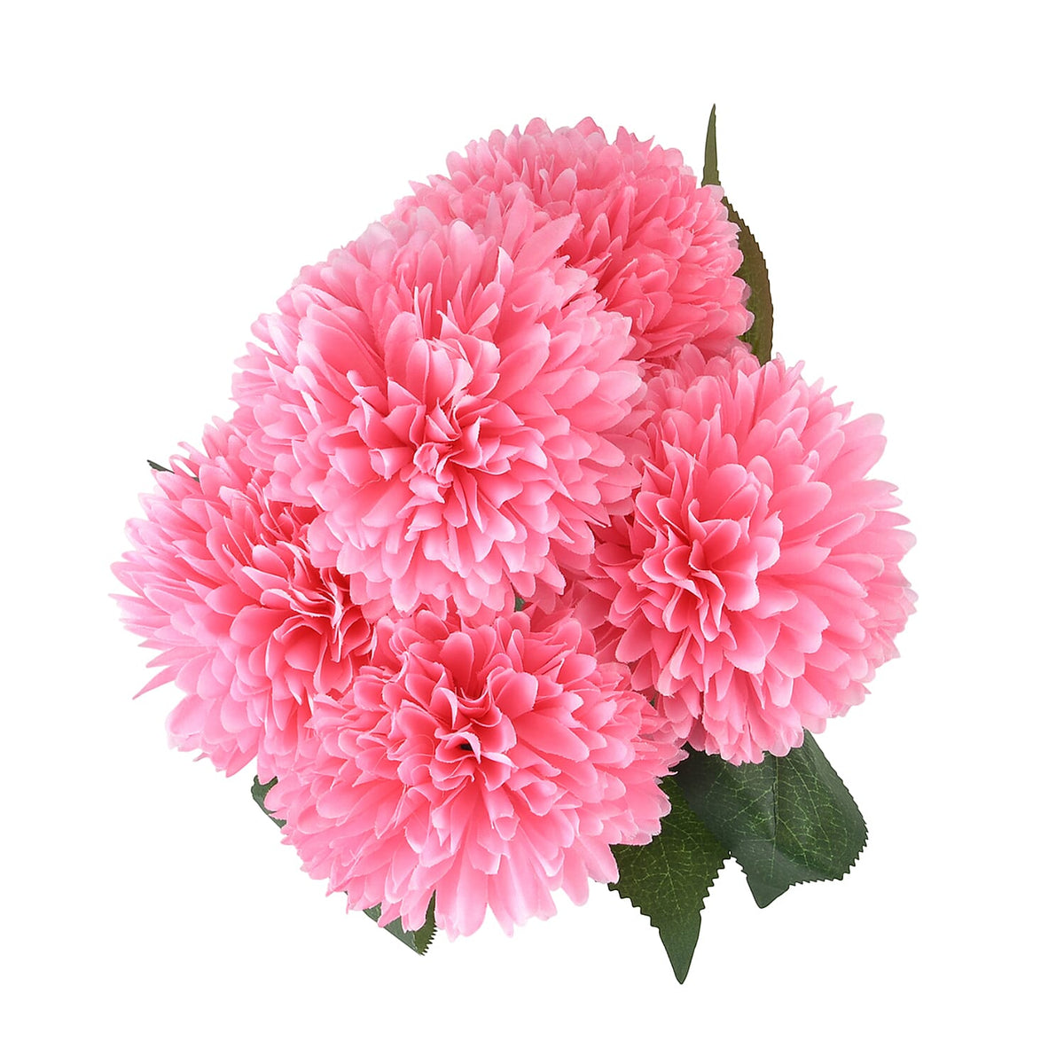 5-Heads Artificial Flower Bouquet (43cm) - Pink 8377554 4