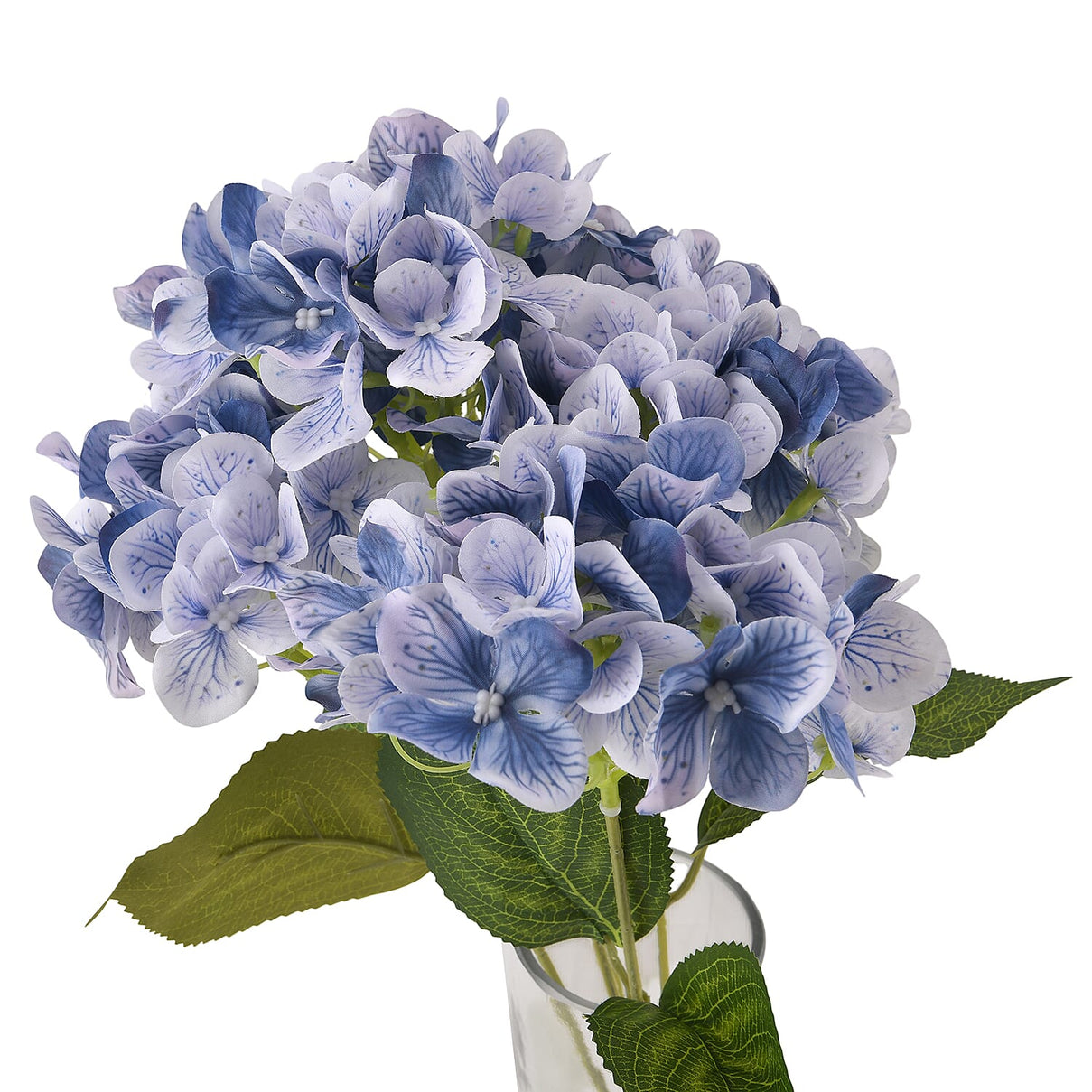 5-Heads Artificial Flower Bush (43cm) - Blue 8413450 4