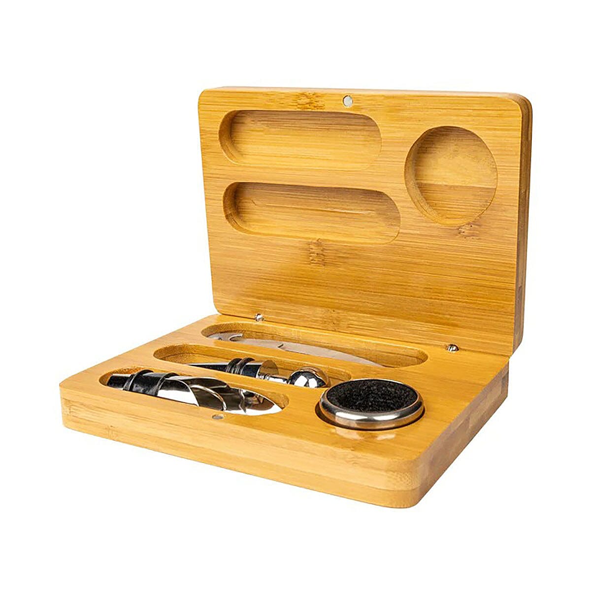 5-piece Wine Tool Set, with Bamboo Gift Box 7268194 0