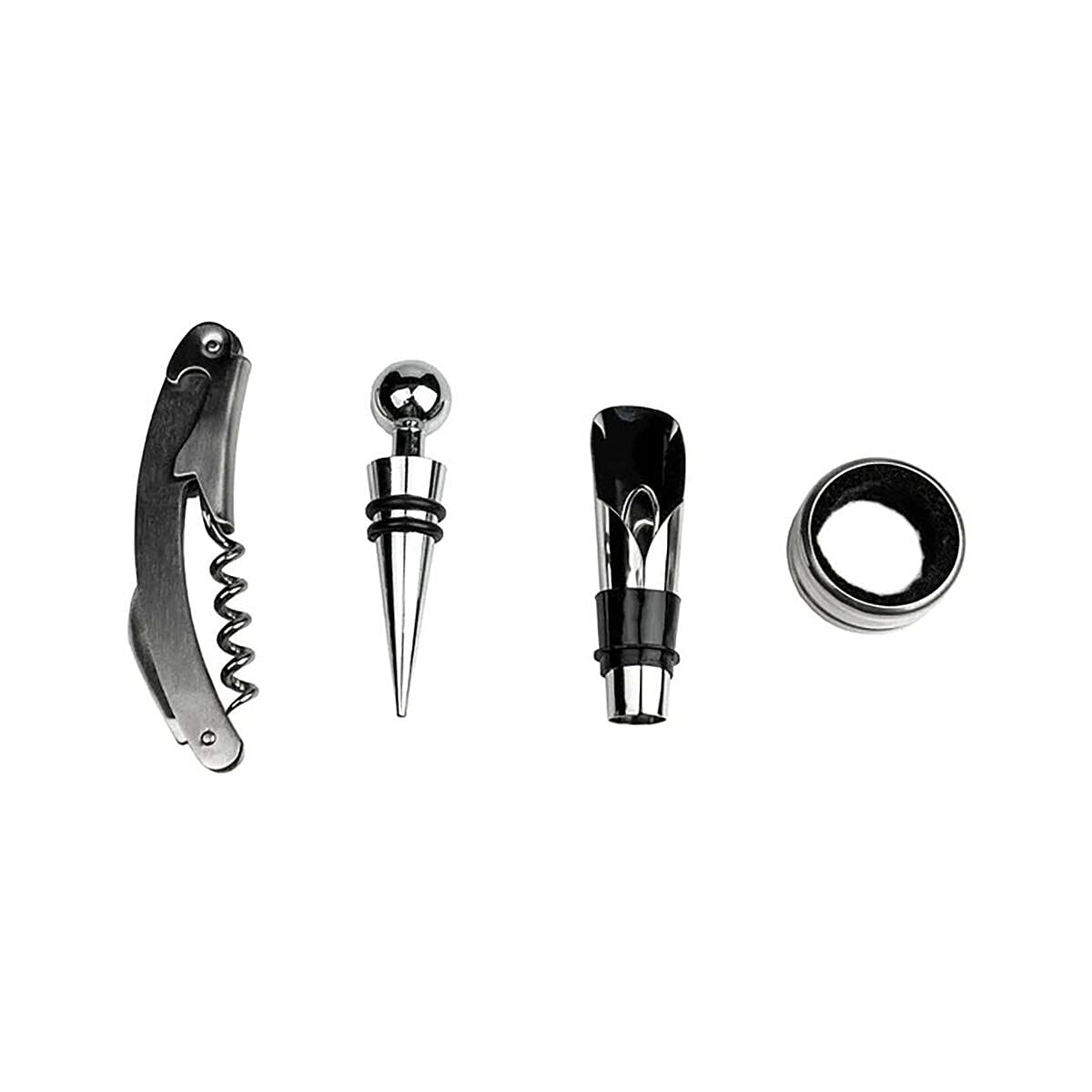 5-piece Wine Tool Set, with Bamboo Gift Box 7268194 1
