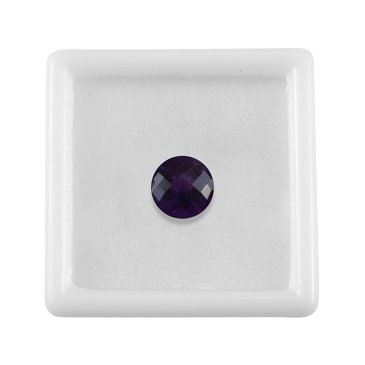 5.26 Ct. Loose African Amethyst AA Grade ROUND 12 mm 6099916 3