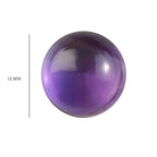AA Mashamba Amethyst Round 12.0mm -6.0 Ct