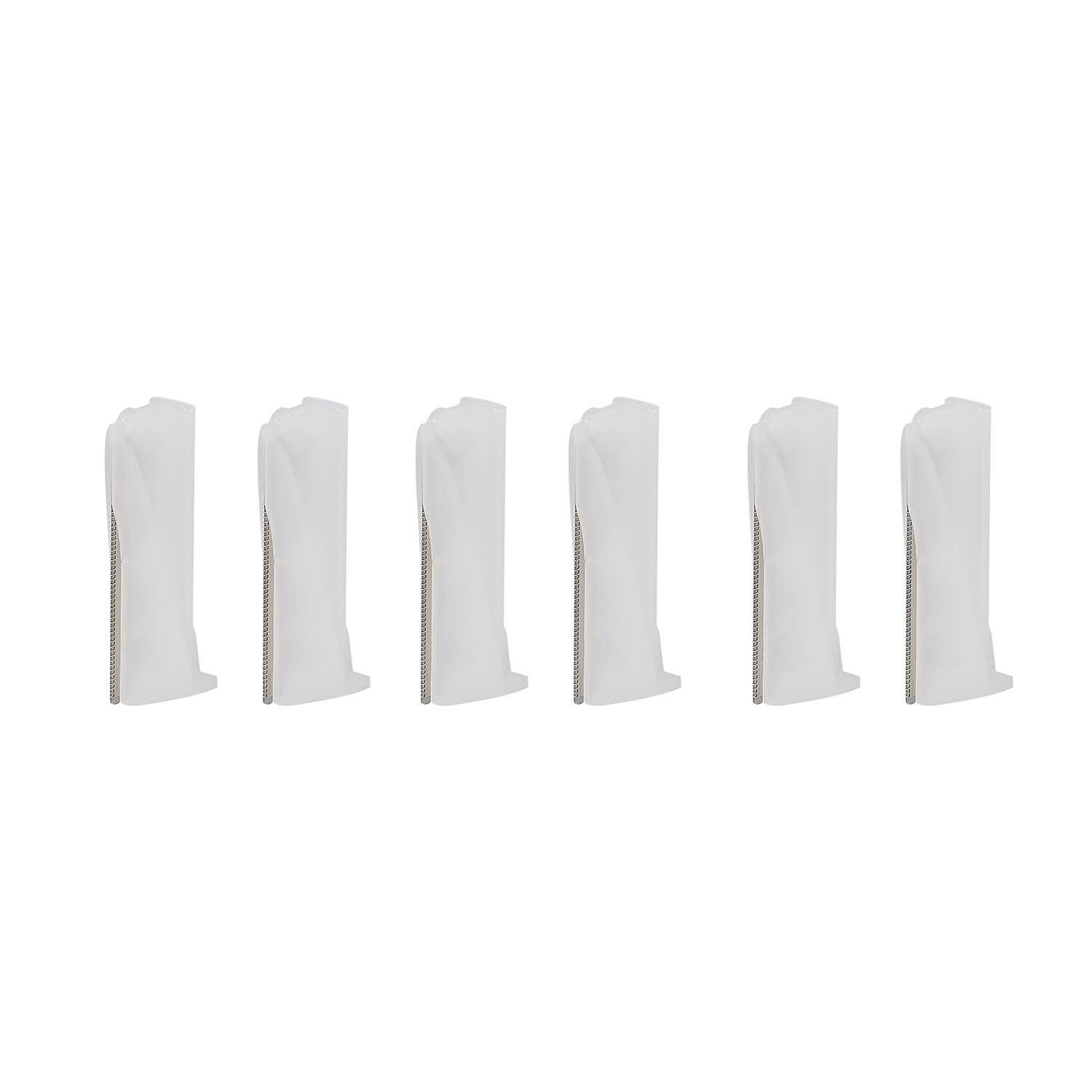 BEAUTECH - 6 Piece Set of Eyebrow and Face Hair Removal Razor Replacement Heads 7756364 0