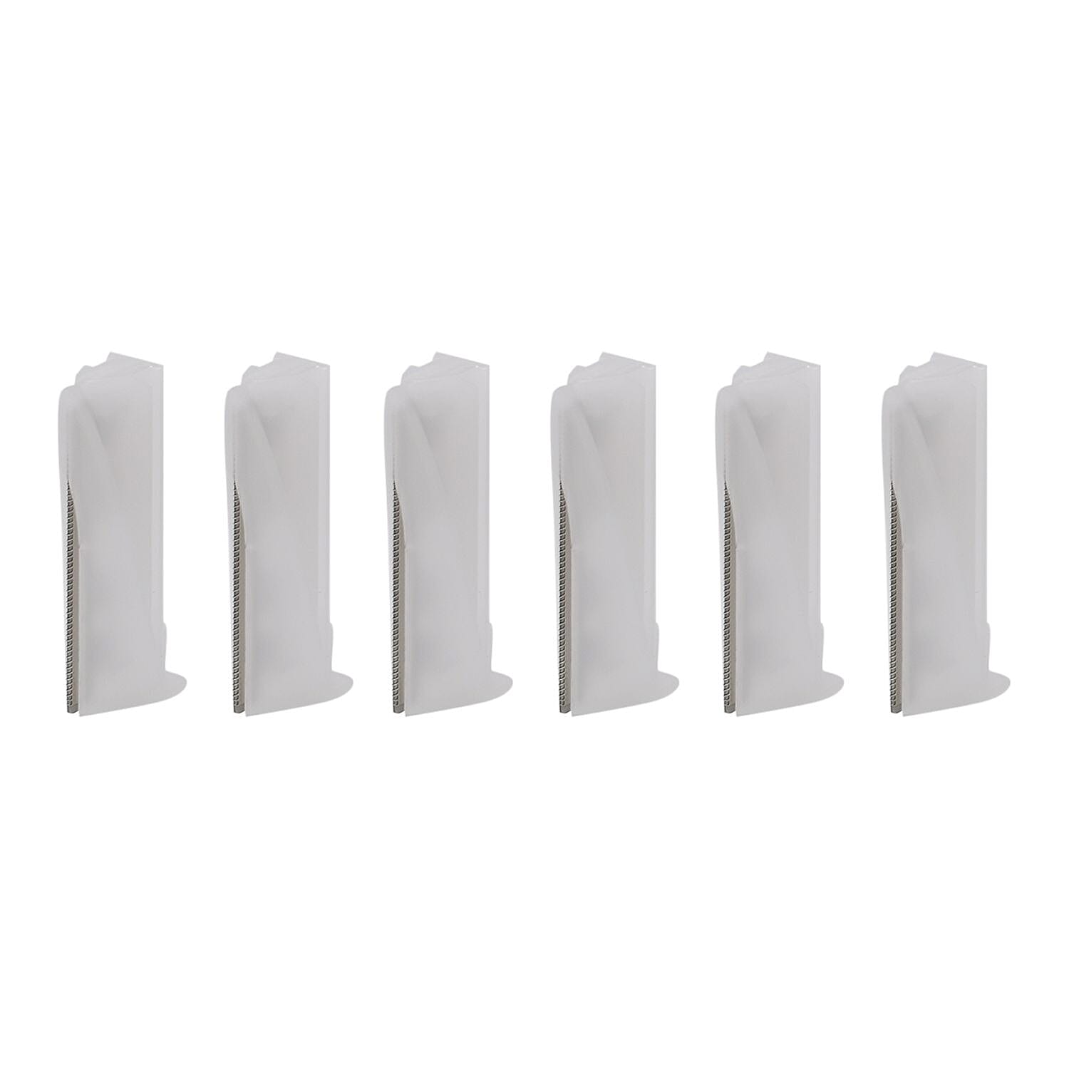BEAUTECH - 6 Piece Set of Eyebrow and Face Hair Removal Razor Replacement Heads 7756364 2