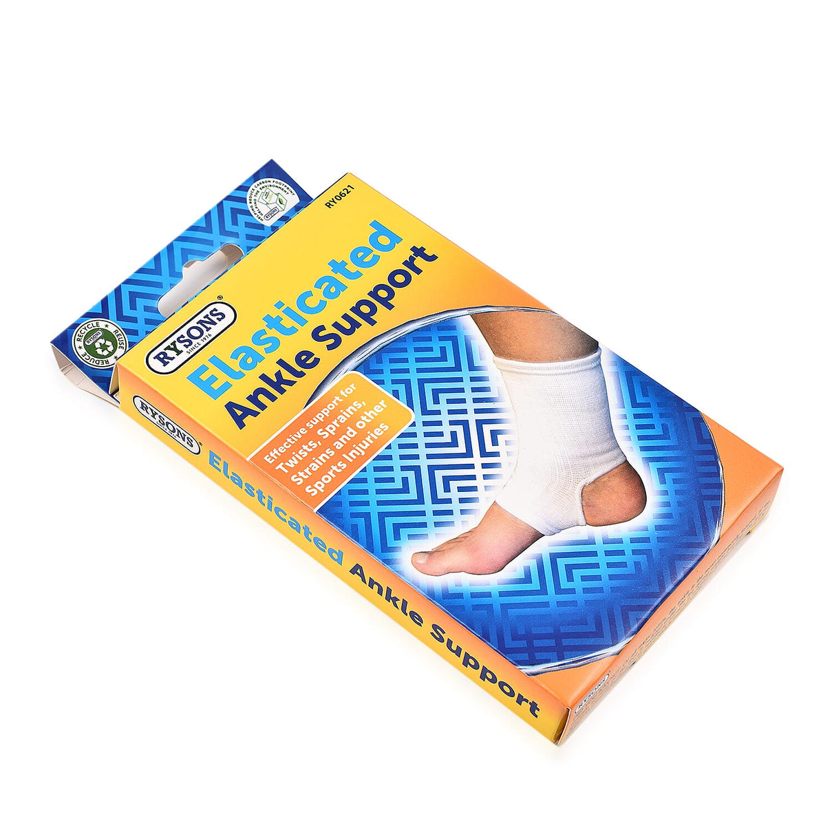6 Piece Set - RYSONS Elasticated (Elbow, Knee, Ankle, Hand, Wrist and Compressive Neoprene Support - Medium 4165746 1
