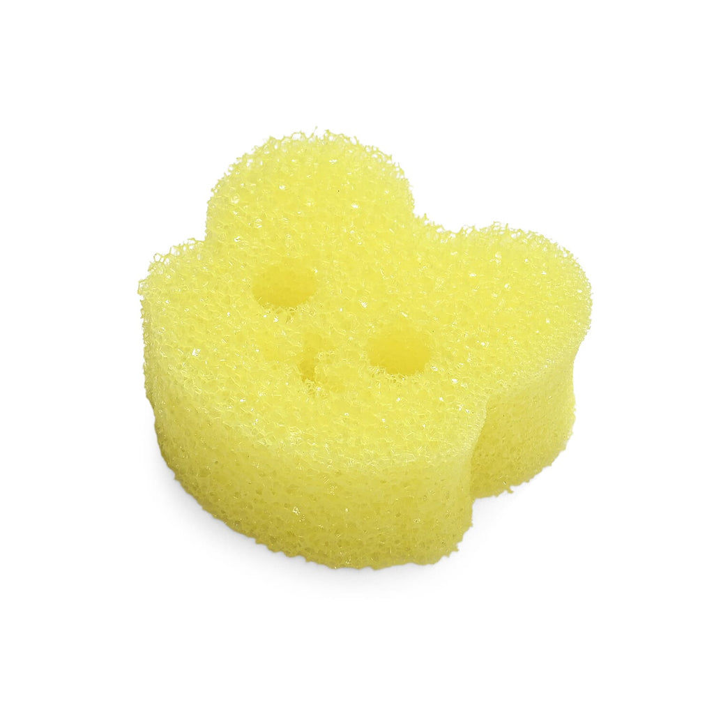 6-Piece Sponge Set - Cold Water for Tough Scrubbing, Warm Water for Light Cleaning. Scratch Free