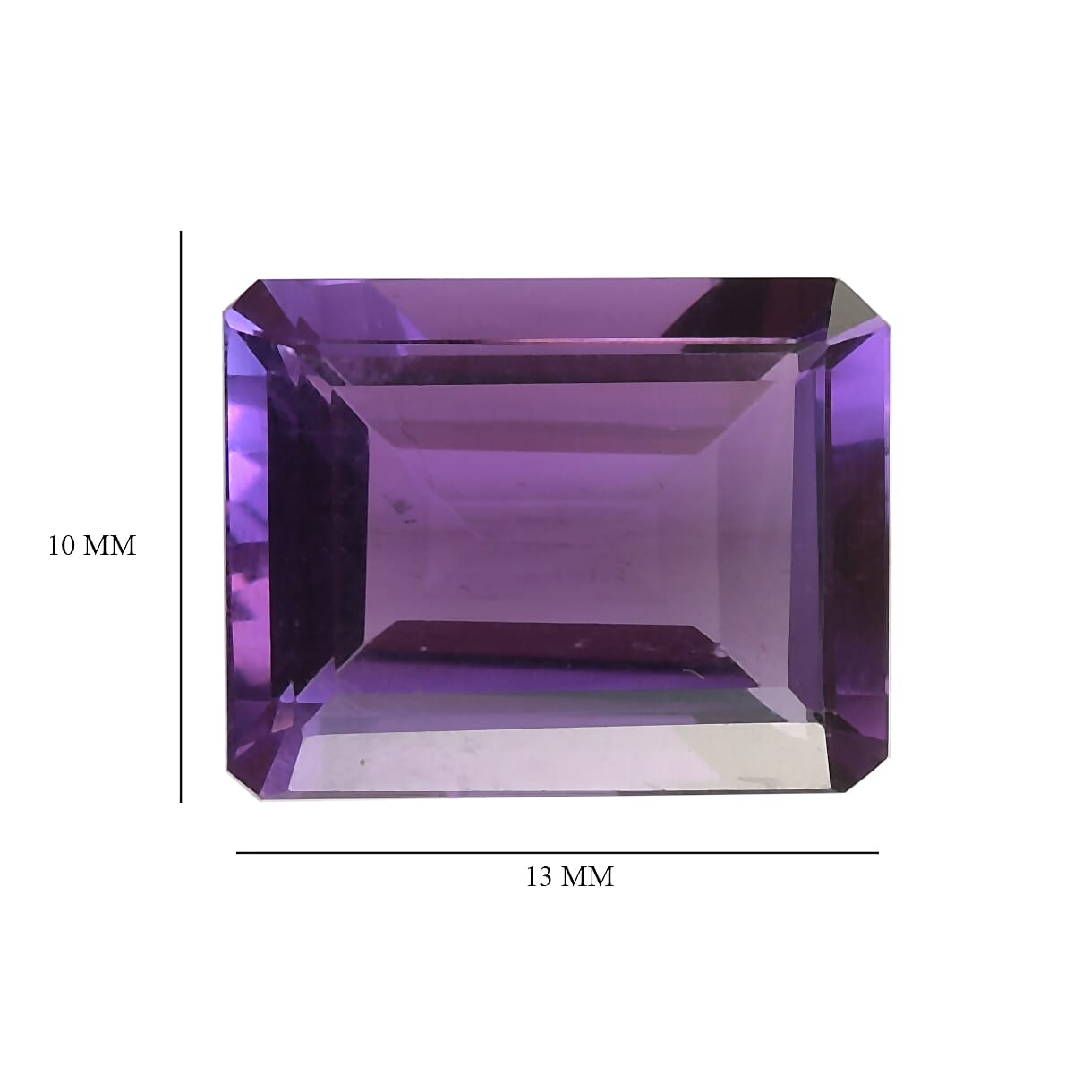 6.05 Ct. Loose Mashamba Amethyst AA Grade OCTAGON 13x10 mm 6268091 4