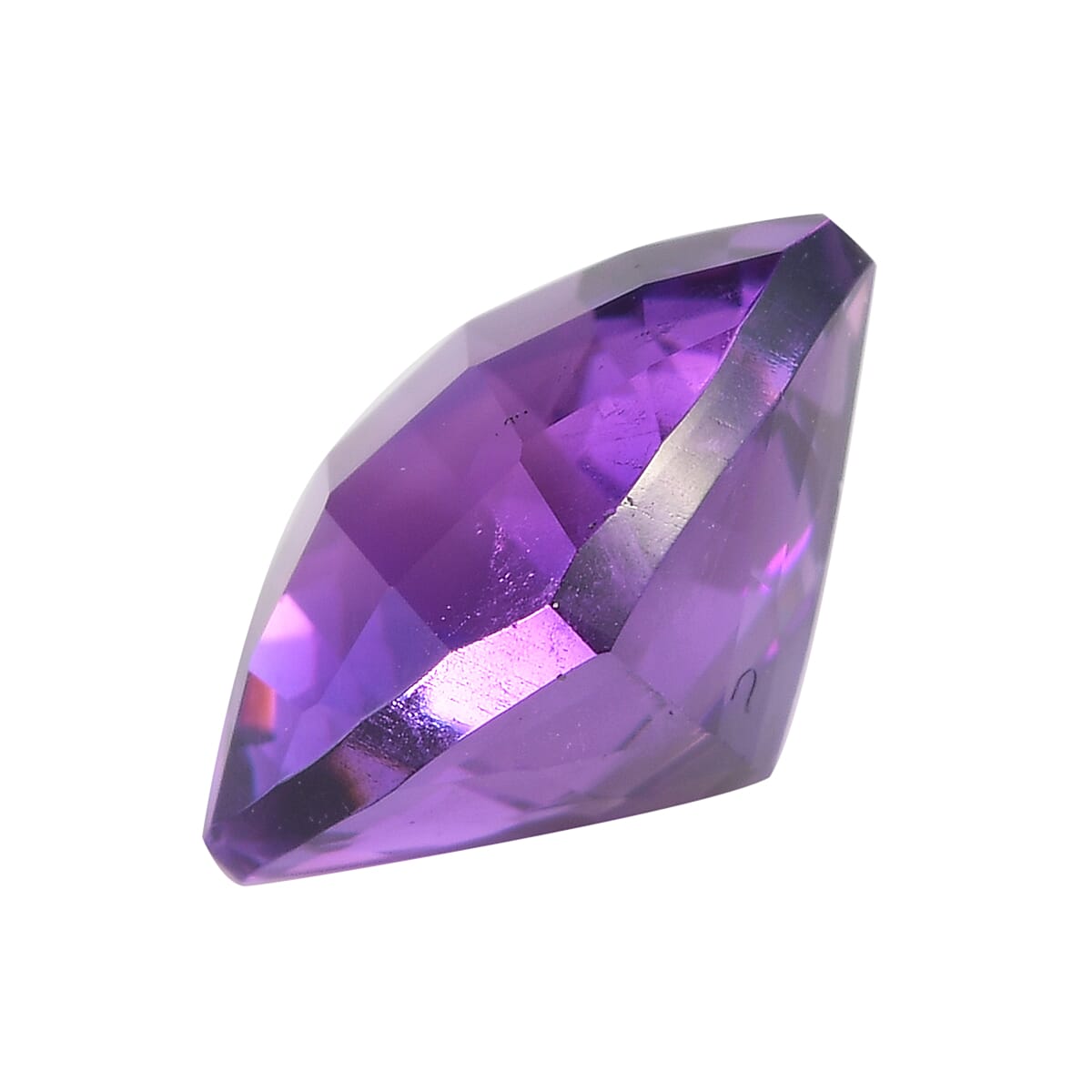 6.62 Ct. Loose African Amethyst A Grade CUSHION 12x12 mm 6099925 2