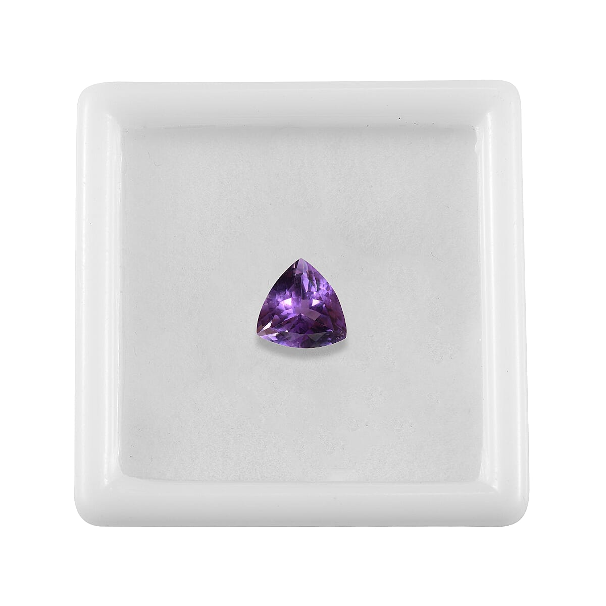 6.70 Ct. Loose Mashamba Amethyst A Grade TRILLION 14 mm 6268123 3