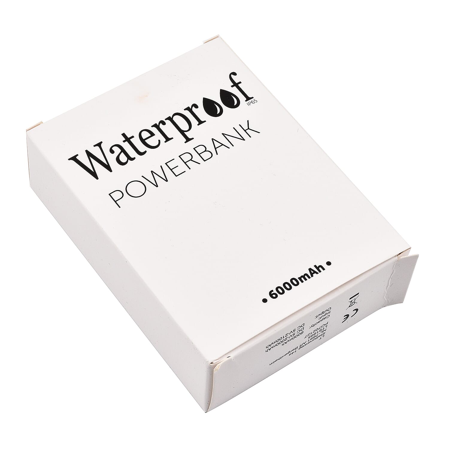 6000mah Waterproof Power bank with USB Cable and 2 USB Port 8900062 1