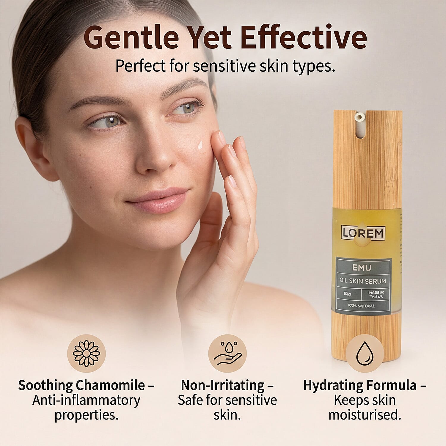 Lorem: Emu Oil Skin Serum - 30g 6002239 3