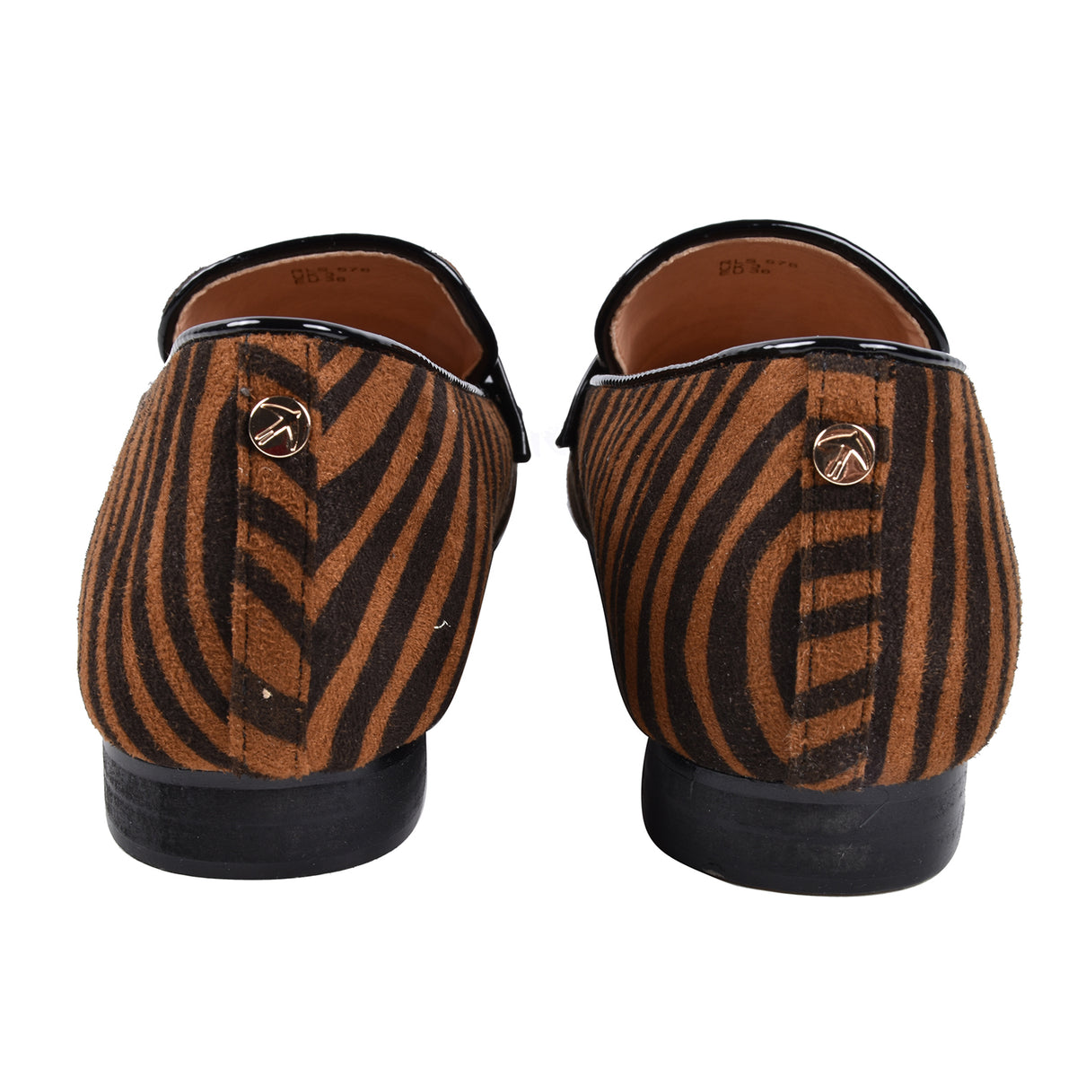 Ravel Tan Zebra-Print Luis Loafers 6016600 10