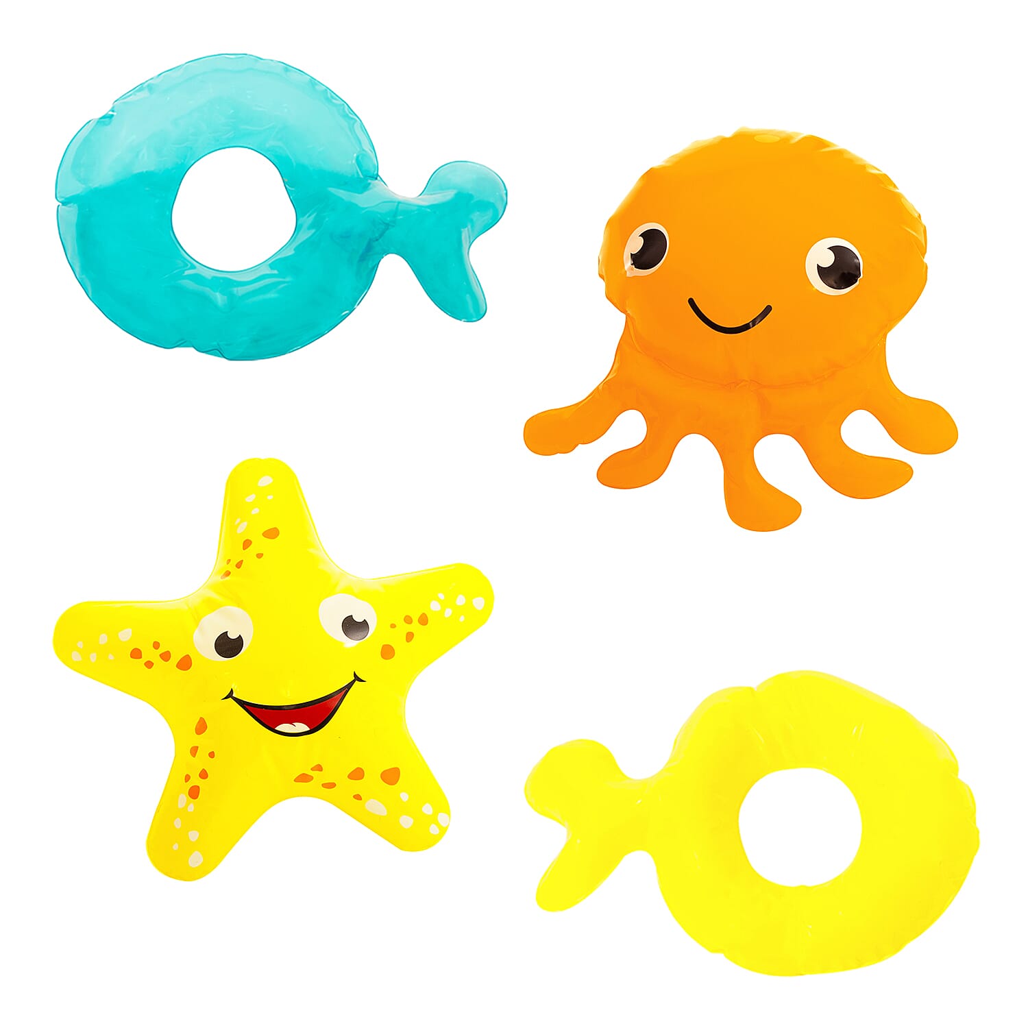 Sun Club 2M Sea Animal Play Pool with Water Spray, Ring Toss, Toys and Paddling Pool with Slide and Easy to Inflate 6025202 3