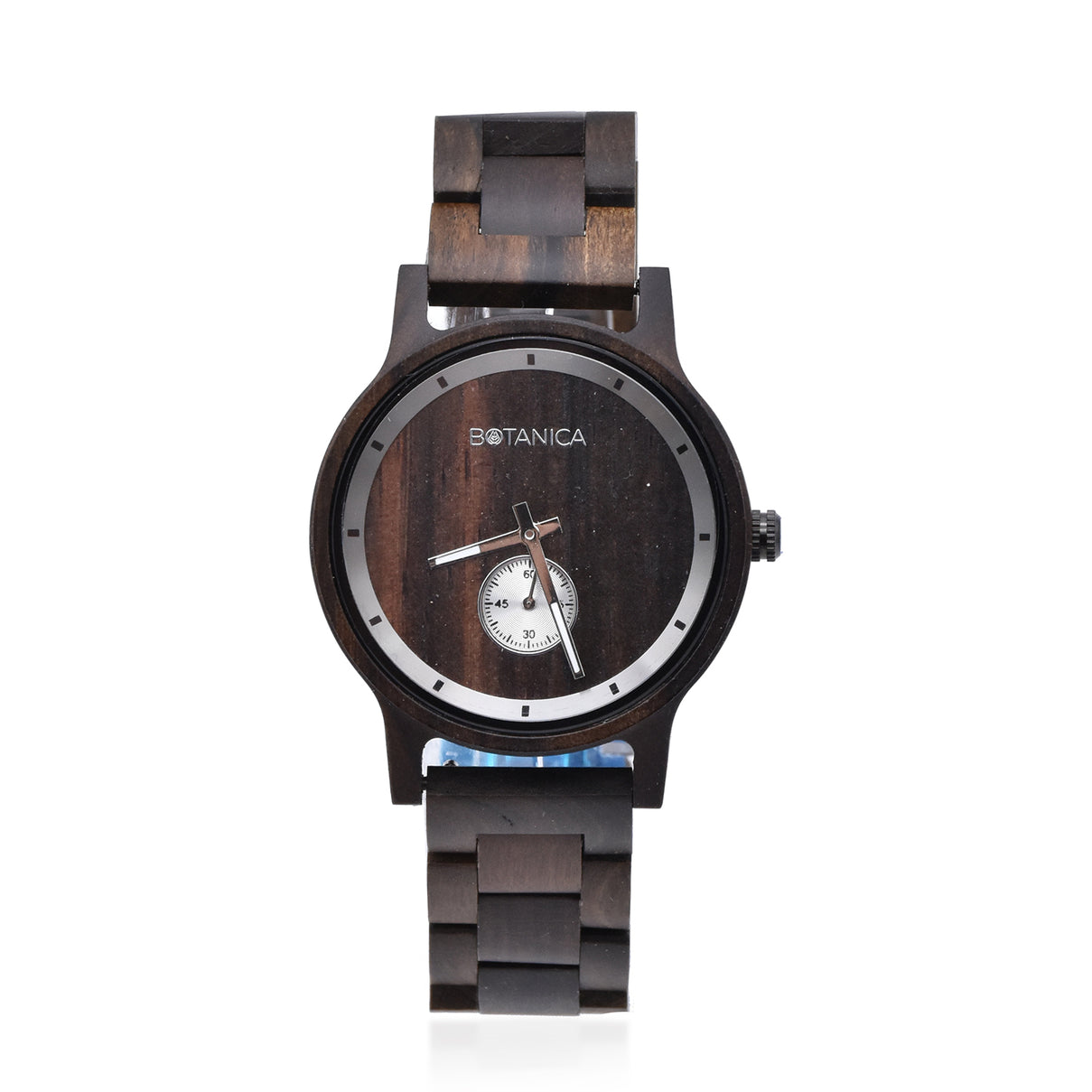 Botanica Olive Sandalwood Miyota Movement Watch with Woodlink Strap V32531177 0