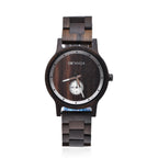 Botanica Olive Sandalwood Miyota Movement Watch with Woodlink Strap_6070877
