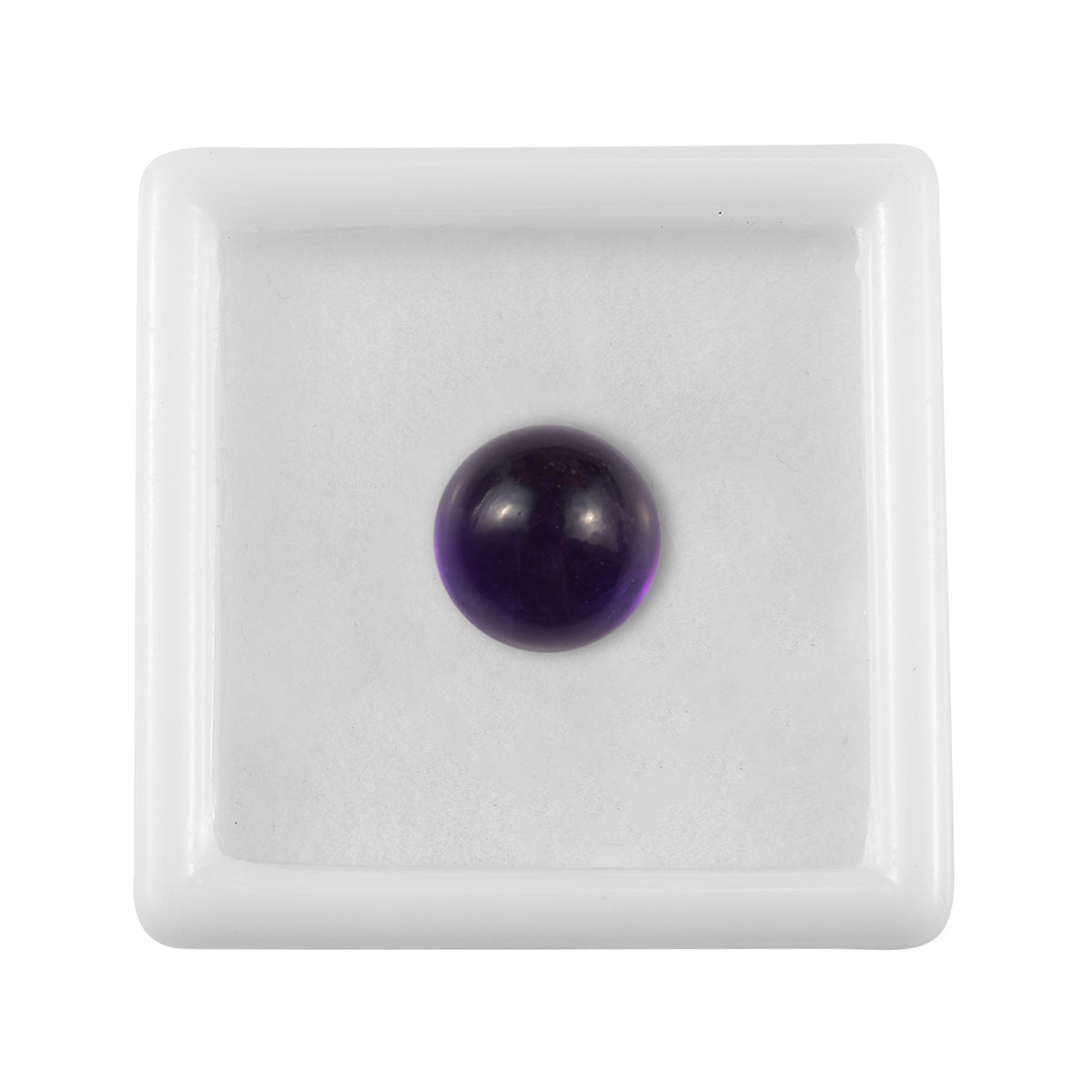 3.82 Ct. Loose African Amethyst AAA Grade ROUND 10 mm V32518548 3