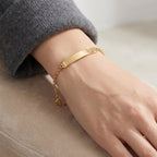 Personalized Bar Bracelet (Size - 7+1.5 Ext) in Yellow Gold Tone_6122599_1